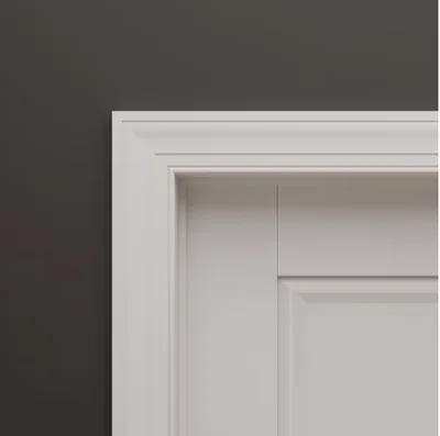 LWM 445 5/8 in. x 3-1/4 in. x 96 in. Primed Finger-Jointed Casing 1 pc photo 2