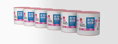 Owens Corning R-19 Faced Fiberglass Roll Insulation 75.07-sq ft (23-in W x 39.2-ft L) photo 4