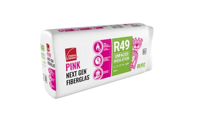 Owens Corning R-49 Attic Unfaced Fiberglass Batt Insulation 48-sq ft (24-in W x 48-in L) photo 2