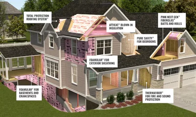 Owens Corning R-49 Attic Unfaced Fiberglass Batt Insulation 48-sq ft (24-in W x 48-in L) photo 5