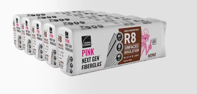 Owens Corning R-8 Fiberglass Unfaced Batt Insulation with Sound Barrier 213.33 Sq.ft (16 in. x 96 in.) photo 4