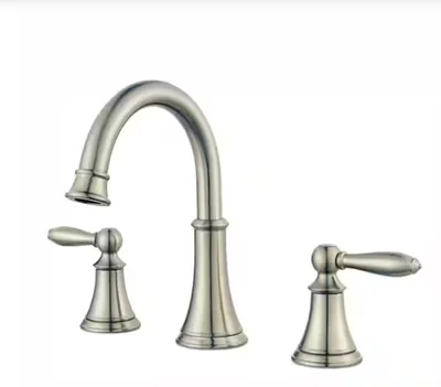 Pfister Courant Brushed Nickel Widespread 2-Handle Bathroom Faucet photo 3