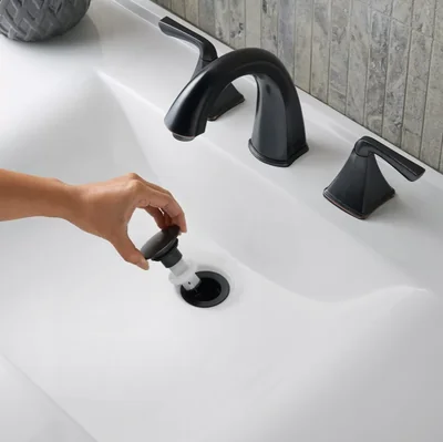 Pfister Selia 2 Handle Tuscan Bronze 8" Widespread Bathroom Faucet photo 3