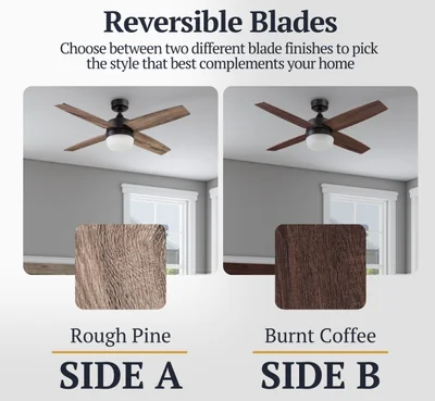 Prominence Home Atlas Expresso 44 Inch LED Ceiling Fan photo 5