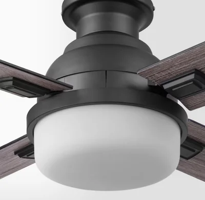 Prominence Home Kyrra 52-in Matte Black Ceiling Fan photo 2