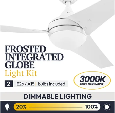 Prominence Home Maxon White 52 in Ceiling Fan photo 5