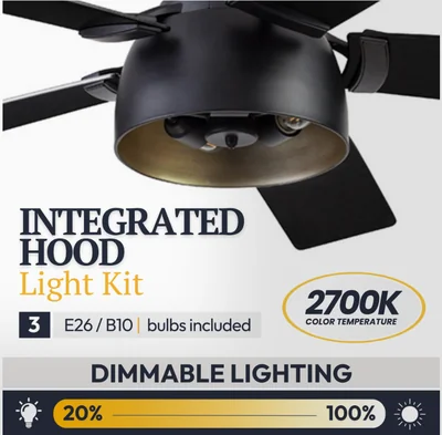 Prominence Home Octavia 52 Inch LED Ceiling Fan photo 3