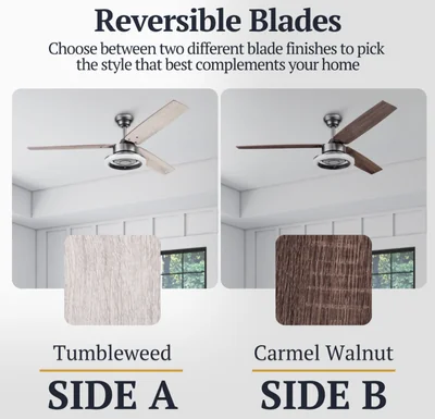 Prominence Home Orbis 52 in Gun Metal Ceiling Fan photo 3