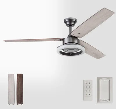 Prominence Home Orbis 52 in Gun Metal Ceiling Fan photo 5