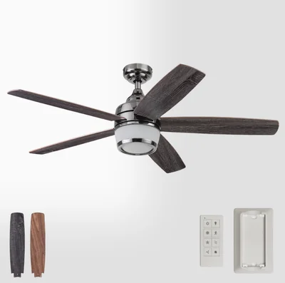 Prominence Home Tennyson 48 Inch Modern Indoor LED Ceiling Fan photo 5