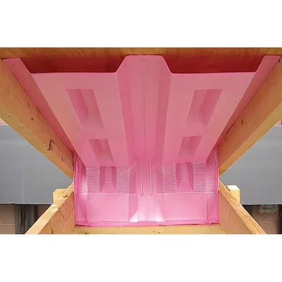 Raft-R-Mate 22-1/2 in. x 4 ft. Attic Insulation Rafter Baffle Proper Vents photo 2