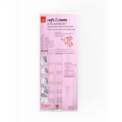 Raft-R-Mate 22-1/2 in. x 4 ft. Attic Insulation Rafter Baffle Proper Vents photo 3