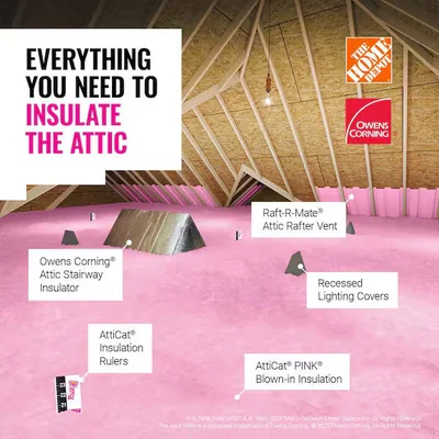 Raft-R-Mate 22-1/2 in. x 4 ft. Attic Insulation Rafter Baffle Proper Vents photo 6