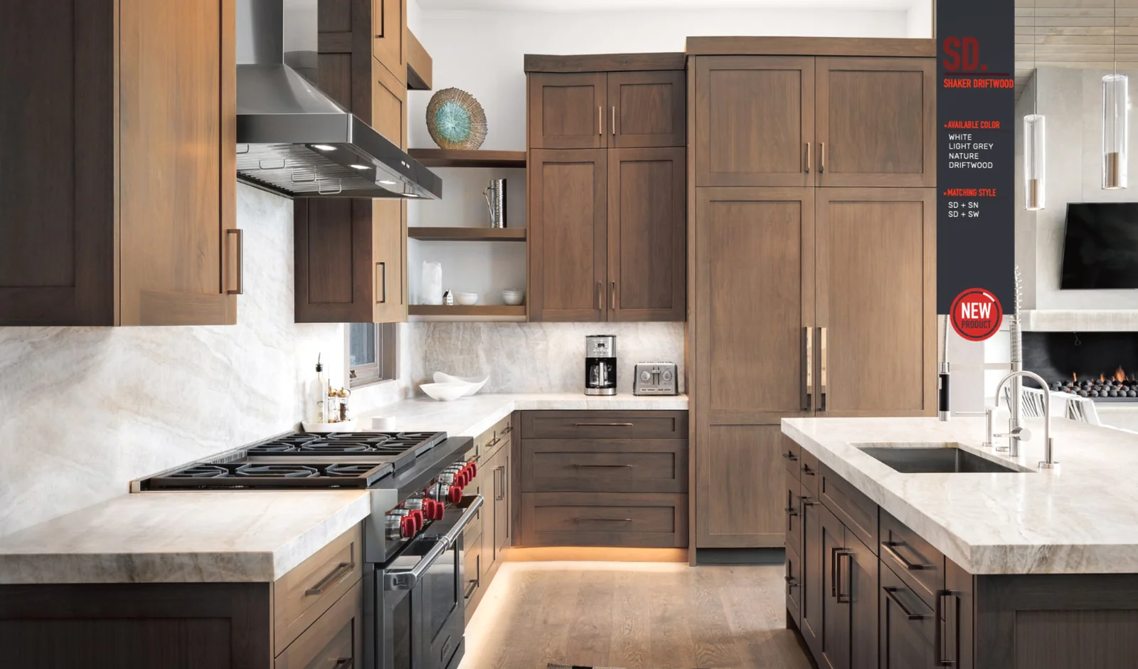 Shaker Driftwood cabinet