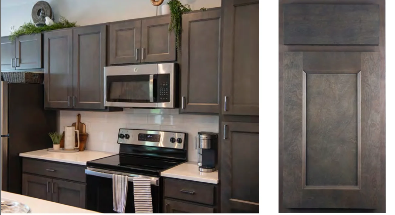 Staind Grey cabinet